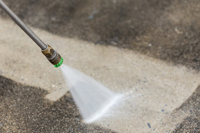 parking lot pressure washing in richmond