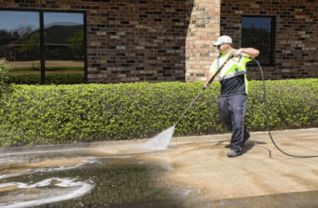 commercial concrete cleaning in richmond